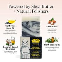 Thumbnail for Image 5 of Kitsch x Star Wars Stormtrooper Shea Butter Exfoliating Body Wash Bar