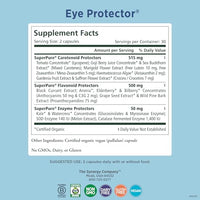 Thumbnail for Image 2 of PURE SYNERGY Eye Protector Eye Health Supplement (60 Capsules)