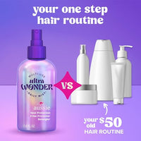 Thumbnail for Image 7 of Aussie Ultra Wonder Daily Mist Lightweight Multi-Use Detangler, 7.6oz