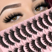 Thumbnail for Image 12 of Fluffy Cateye Mink Lashes for the product APCYUST False Eyelashes