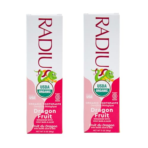 Image 1 of Default Title for the product RADIUS USDA Organic Kids Toothpaste 3oz Pack of 2