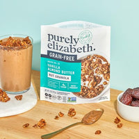 Thumbnail for Image 5 of purely elizabeth. Vanilla Almond Butter Keto Granola with MCT Oil Grain-Free (3 Ct, 8oz Bags)