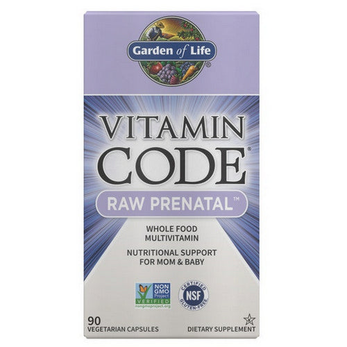 Garden of Life Vitamin Code Raw Prenatal 90 Caps