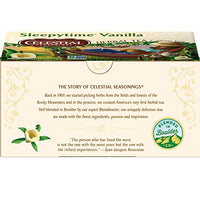 Thumbnail for Image 4 of Celestial Seasonings Herbal Tea, Sleepytime Vanilla, 20 Count