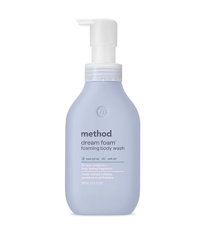 Image 1 of Sea Spray + Salt Air / 13.5 Fl Oz (Pack of 1) for the product Method Dream Foam Foaming Body Wash