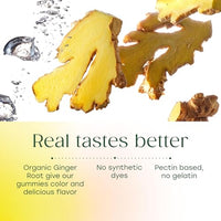 Thumbnail for Image 5 of MegaFood Vitamin B12 Energy Gummies, USDA Organic, Ginger, 70 Gummies