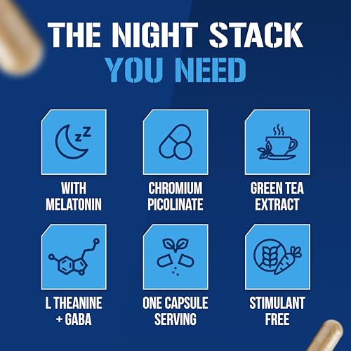 Image 4 of Evlution EVL Night Time Fat Burner for Weight Loss Support - 30 Servings
