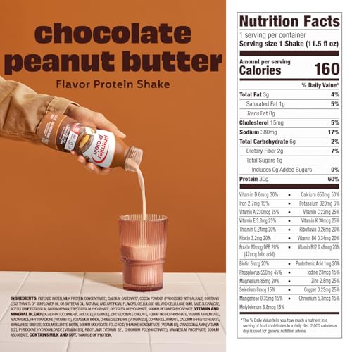 Image 5 of Premier Protein 30g High Protein Shake, Chocolate Peanut Butter, 12 Pack