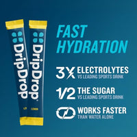 Thumbnail for Image 4 of DripDrop Hydration Zero Sugar Plus & Bold Electrolyte Packets Bundle, 32 Ct