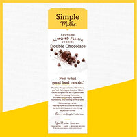 Thumbnail for Image 5 of Simple Mills Almond Flour Double Chocolate Chip Cookies, Gluten Free, Organic Coconut Oil, 5.5 Ounce (Pack of 6)