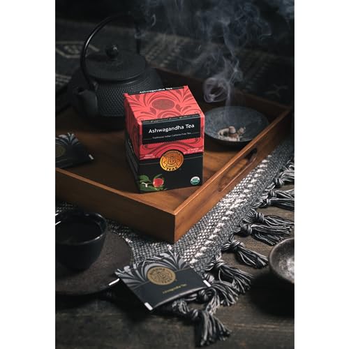 Image 6 of Buddha Teas Organic Ashwagandha Tea - Herbal Tea, Caffeine Free