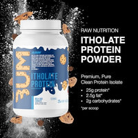 Thumbnail for Image 2 of RAW Whey Isolate Protein Powder, Milk & Cookie (CBUM Itholate) - 100% Grass-Fed Sports Nutrition Powder - 25 Servings