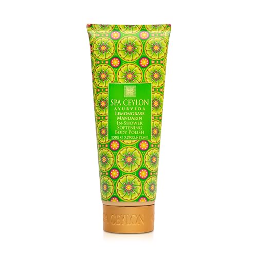 Image 1 of Default Title for the product SPA CEYLON Lemongrass Mandarin In-Shower Softening Body Polish 150g