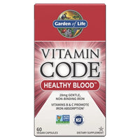 Thumbnail for Garden of Life Vitamin code Healthy Blood 60 vcaps