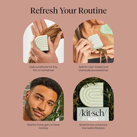 Thumbnail for Image 4 of Kitsch Rosemary & Biotin Conditioner Bar Soap for Hair Growth - 3 oz