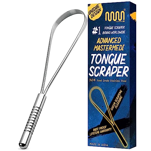 Image 3 of 1 Count (Pack of 1) for the product MasterMedi Tongue Scraper