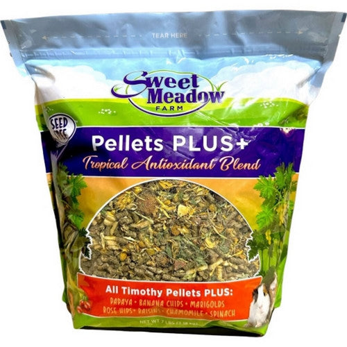 Sweet Meadow Farm Guinea Pig Pellets Plus 7 Lbs by Sweet Meadow Farm