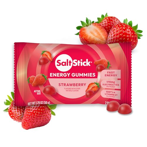 Image 2 of Strawberry / 10 for the product SaltStick Energy Chews Energy Gummies