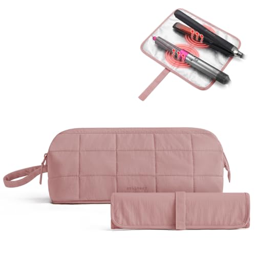 Image 3 of Dusty Rose for the product BAGSMART Hair Tools Travel Bag