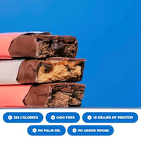 Thumbnail for Image 4 of BAREBELLS Vegan Protein Bars Caramel Choco Chip, 24-Pack