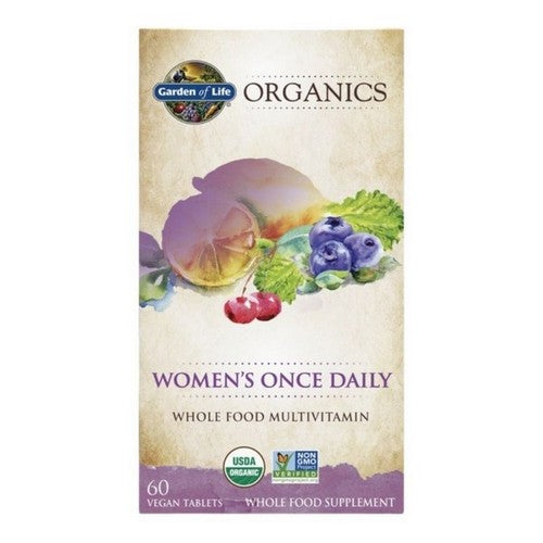 Garden of Life Organics Women Once Daily 60 Tabs