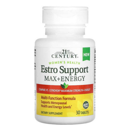 21st Century Estro Support Max + Energy 30 Tabs