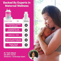 Thumbnail for Image 4 of Pink Stork Total Postnatal + DHA with Iron, 60 Capsules, Berry