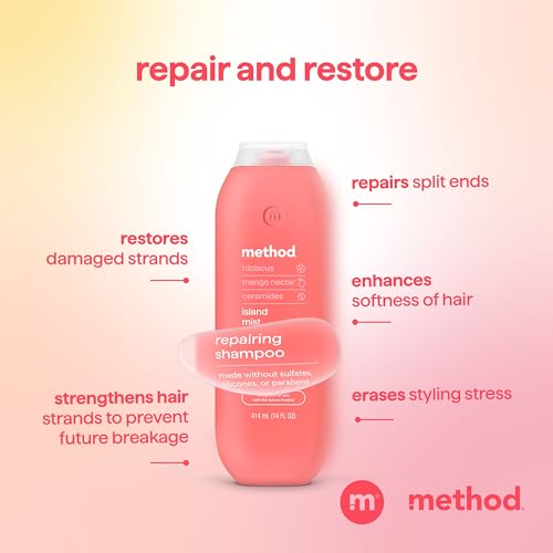 Image 5 of Method Repairing Shampoo, Island Mist, 14 fl oz