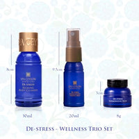 Thumbnail for Image 3 of SPA CEYLON De-Stress Wellness Trio Set, Holistic Spa Essentials for Calming, Natural Ingredients, Ayurvedic Bath Gift Set, Shower Gel, Body Mist, Balm (150 g, Frankincense)