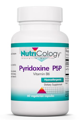 Image 1 of Default Title for the product Nutricology Allergy Research Group Pyridoxine P5P 60 ct