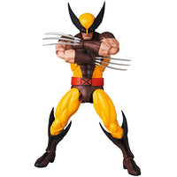 Thumbnail for Image 3 of Medicom Toy MAFEX Wolverine Brown Comic Ver. Painted Action Figure 5.7 inches