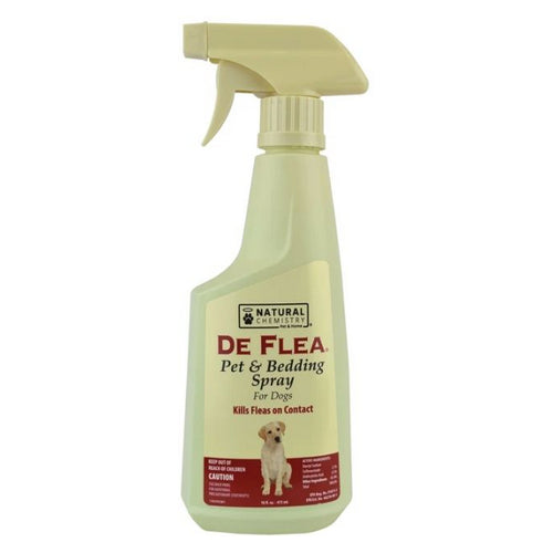 De Flea Pet & Bedding Spray 22 oz by Natural Chemistry