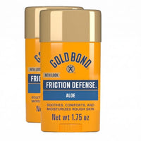 Thumbnail for Image 1 of Default Title for the product Gold Bond Friction Defense Stick with Aloe 1.75 oz Pack of 2