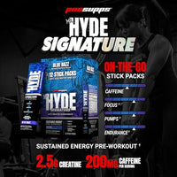 Thumbnail for Image 2 of ProSupps Mr. Hyde Signature Pre Workout Drink Mix, Blue Razz