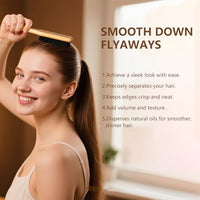 Thumbnail for Image 4 of SWEET VIEW Boar Bristle Slick Back Hair Brush