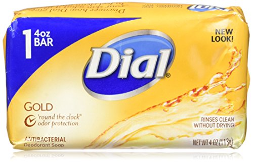 Image 4 of 4 Ounce (Pack of 1) for the product Dial Gold Antibacterial Soap Bar