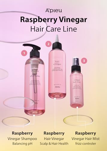 Image 7 of A'PIEU Raspberry Vinegar Shampoo for Dandruff & Buildup