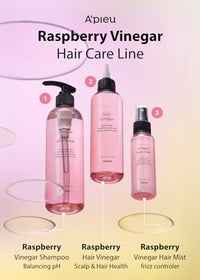 Thumbnail for Image 7 of A'PIEU Raspberry Vinegar Shampoo for Dandruff & Buildup