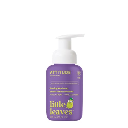 Image 1 of Default Title for the product ATTITUDE Foaming Hand Soap for Kids, Vanilla & Pear, 10 oz
