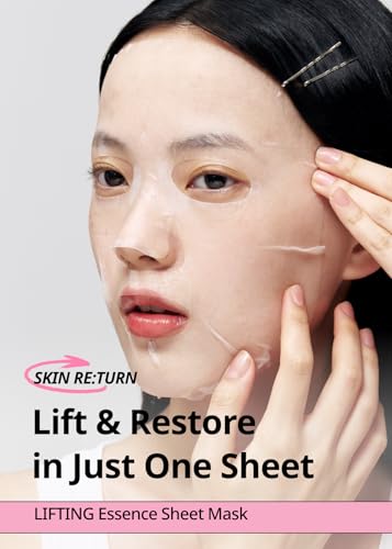 Image 3 of SNP Skin Return Lifting Essence Sheet Mask 10 Sheets
