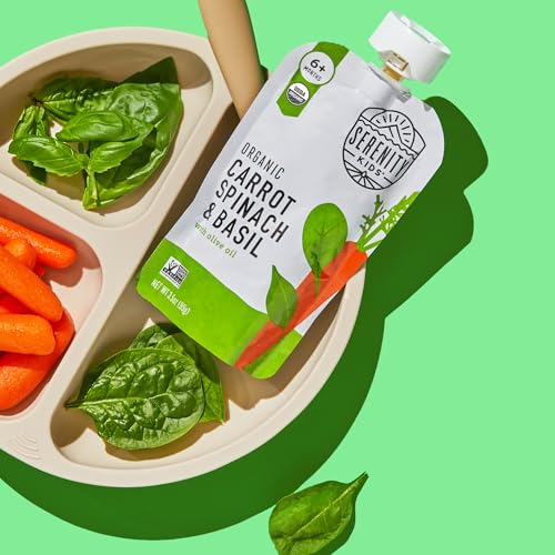 Image 6 of Serenity Kids Organic Baby Food Pouches, No Added Sugar, 3.5 Oz, 6 Pack