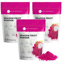 Thumbnail for Image 1 of Default Title for the product Kate Naturals Dragon Fruit Powder for Baking & Drinks (4oz, Pack of 3)