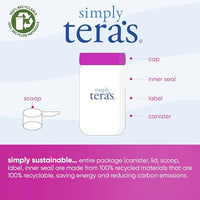 Thumbnail for Image 3 of simply tera's Pure Whey Protein Powder, Dark Chocolate, Clean Label - 12 Oz