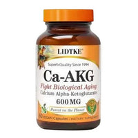 Thumbnail for Lidtke CA AKG Calcium Alpha Ketoglutarate 600 mg 60 Caps