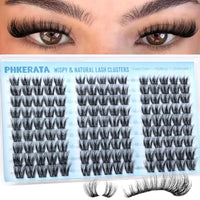 Thumbnail for Image 11 of Fluffy Crossed Lash (10-16mm) for the product PHKERATA Wispy Eyelash Clusters