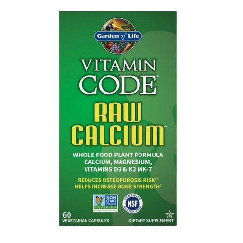 Garden of Life Vitamin Code Raw Calcium 60 Caps