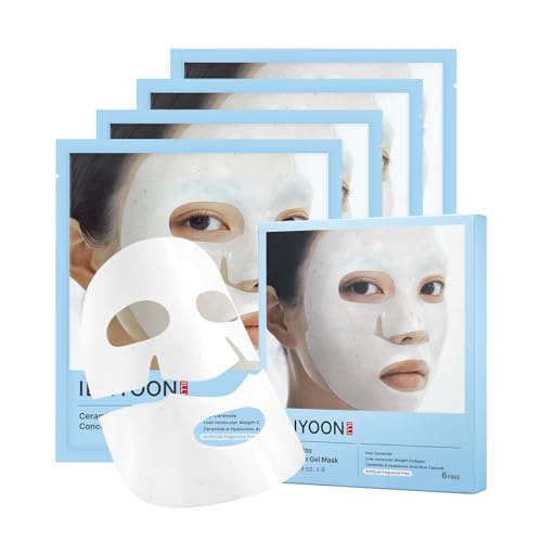 Image 1 of Default Title for the product Illiyoon Ceramide Ato Concentrate Gel Face Mask 34g x 4ea