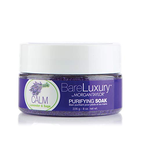 Image 1 of Default Title for the product Morgan Taylor BareLuxury Spa Mani Pedi Calm Lavender & Sage Soak, 8oz