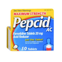 Thumbnail for Pepcid Ac Maximum Strength Acid Reducer Count of 1