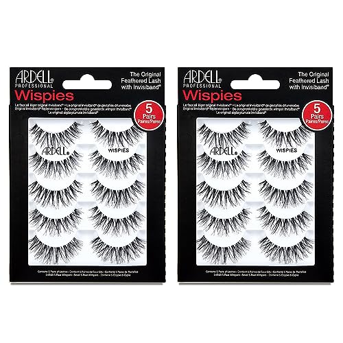 Image 1 of Default Title for the product Ardell False Eyelashes Wispy Lashes, Black, 2 Pack